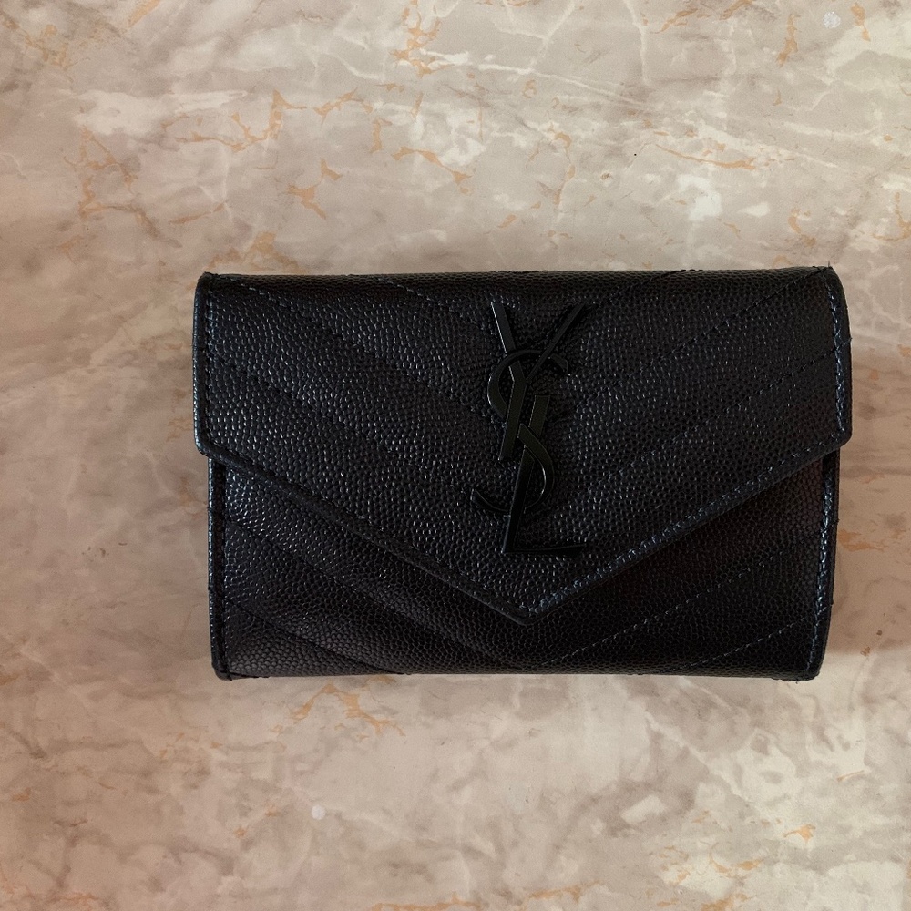 Saint Laurent Monogram Small Envelope Wallet  **Barely Used**
